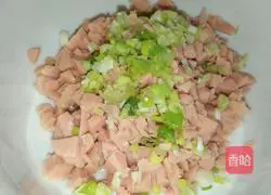 Illustration of how to make rose ham buns 5