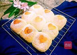 Illustration of how to make soft love bread 16