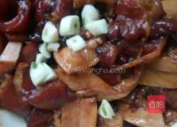 Illustration of how to make steamed pork with slag powder 3