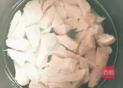 Illustration of homemade meat floss 1