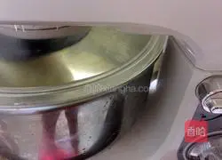 Illustration of how to make black bean, sesame and peanut bread 8