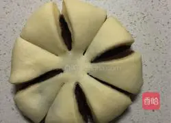 Illustration of how to make bean paste bread 11