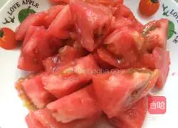 Illustration of how to make fried tofu with tomatoes 3