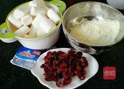 Cranberry Nougat Recipe Illustration 1