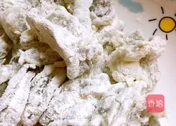 Illustration of how to make breaded shrimp 1