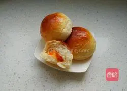 Illustration of making jam buns 14