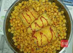 Illustration of how to make salt-and-pepper corn and tomato-flavored crispy corn 6