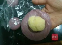 Purple sweet potato and coconut bread (plain flour version) recipe 8