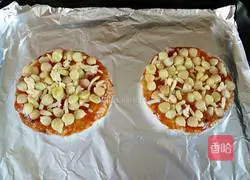 Illustration of how to make rice pizza 10