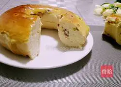 Illustration of how to make preserved fruit bread 12