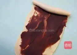 Illustration of how to make bean paste bread 16