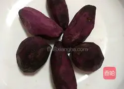 Purple potato banana bread recipe 1