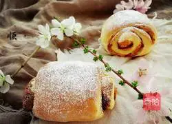 Illustration of how to make cinnamon rolls 12