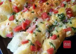 Cheese and ham bread recipe 9