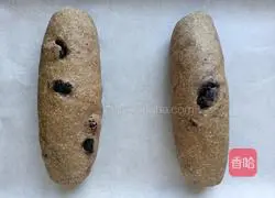 Illustration of how to make mulberry and dried buckwheat bread 10