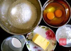 Illustration of how to make coconut bread 2