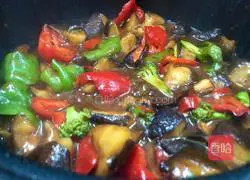 Illustration of Braised Eggplant 28