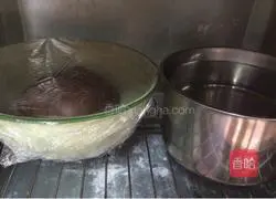 Cocoa Red Bean Bread Illustration of how to do it 3