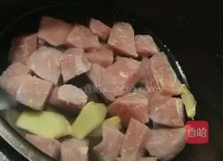 Illustration of homemade meat floss 2