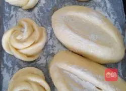 Illustration of homemade sweet rose bread 8