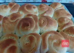 Illustration of how to make coconut bread bread 6