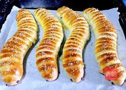 Caterpillar bread recipe 12