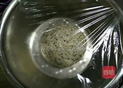 Nuts spit Illustration of making bread 8