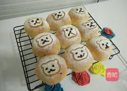 Illustration of how to make bear bread 15