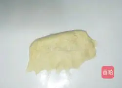 Illustration of how to make green onion, seaweed and meat floss bread 8