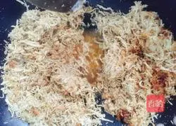 Illustration of homemade pork floss 11