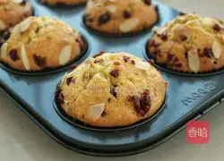 Cranberry Muffin Cake Recipe Illustration 13