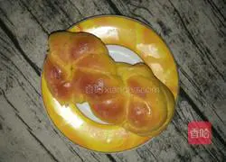 Illustration of how to make pumpkin old bread 15