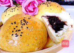Milk-flavored bean paste bread recipe 10