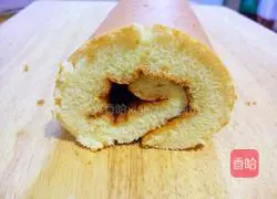 Blueberry cake roll Illustration of practice 18