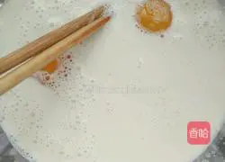 Illustration of how to make bean paste bread 2