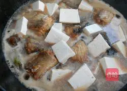 Illustration of how to make cod stewed with tofu 4