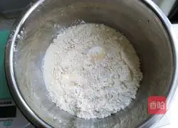 Illustration of making old yeast bread 1