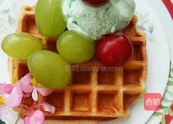  Marie's ~ Illustration of how to make gas-fired bread waffles 11