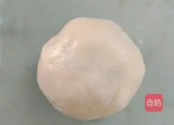 Illustration of how to make bean paste bread 4