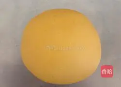  Illustration of how to make pumpkin bean paste hand-pulled bread 3