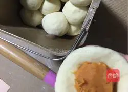 Squeeze bread with sweet potato filling...Bread machine version illustration 8