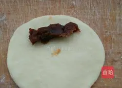 Jujube paste garland Illustration of how to make bread 7