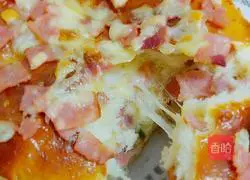 Illustration of how to make bacon cheese hand-pulled bread 18