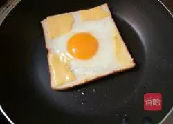 Illustration of how to make bread and omelette 6