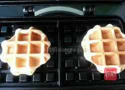 Mary's Home~Gas Bread Illustration of how to make waffles 12