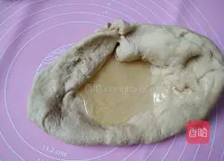 Illustration of how to make whole wheat buns (bean paste filling) 6