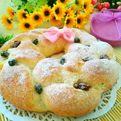 Garland cheese bread (tangzhong)