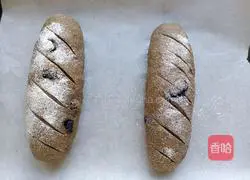 Illustration of how to make mulberry and dried buckwheat bread 11