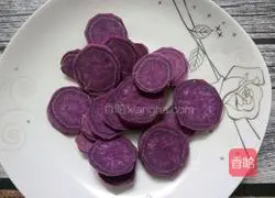 Illustration of how to make purple sweet potato cake 3