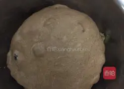 Illustration of how to make unsweetened cocoa fruit bread 3